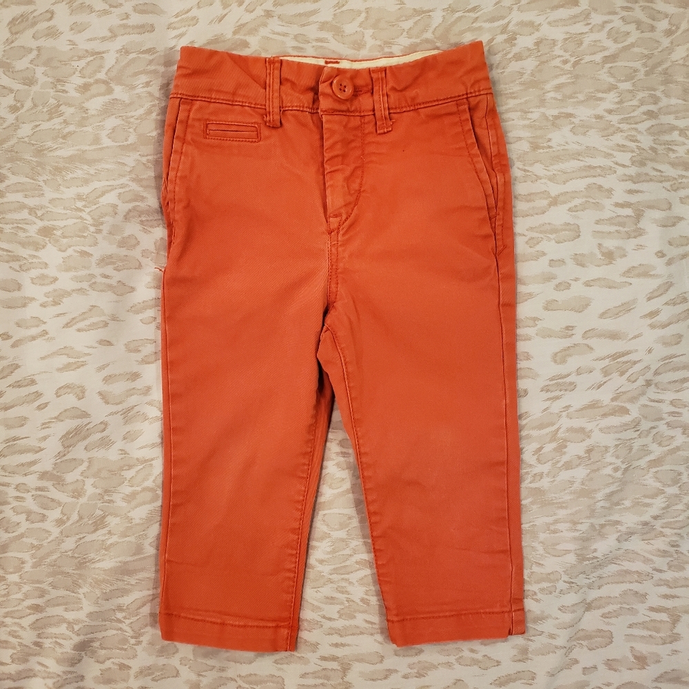 GAP Orange Chinos 12-18M